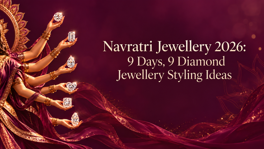 Navratri Jewellery 2026: 9 Days, 9 Diamond Jewellery Styling Ideas