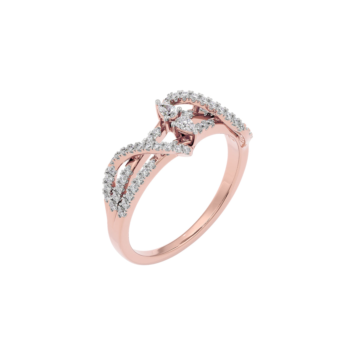 Niamh Diamond Ring 18 KT / Rose Gold / 22