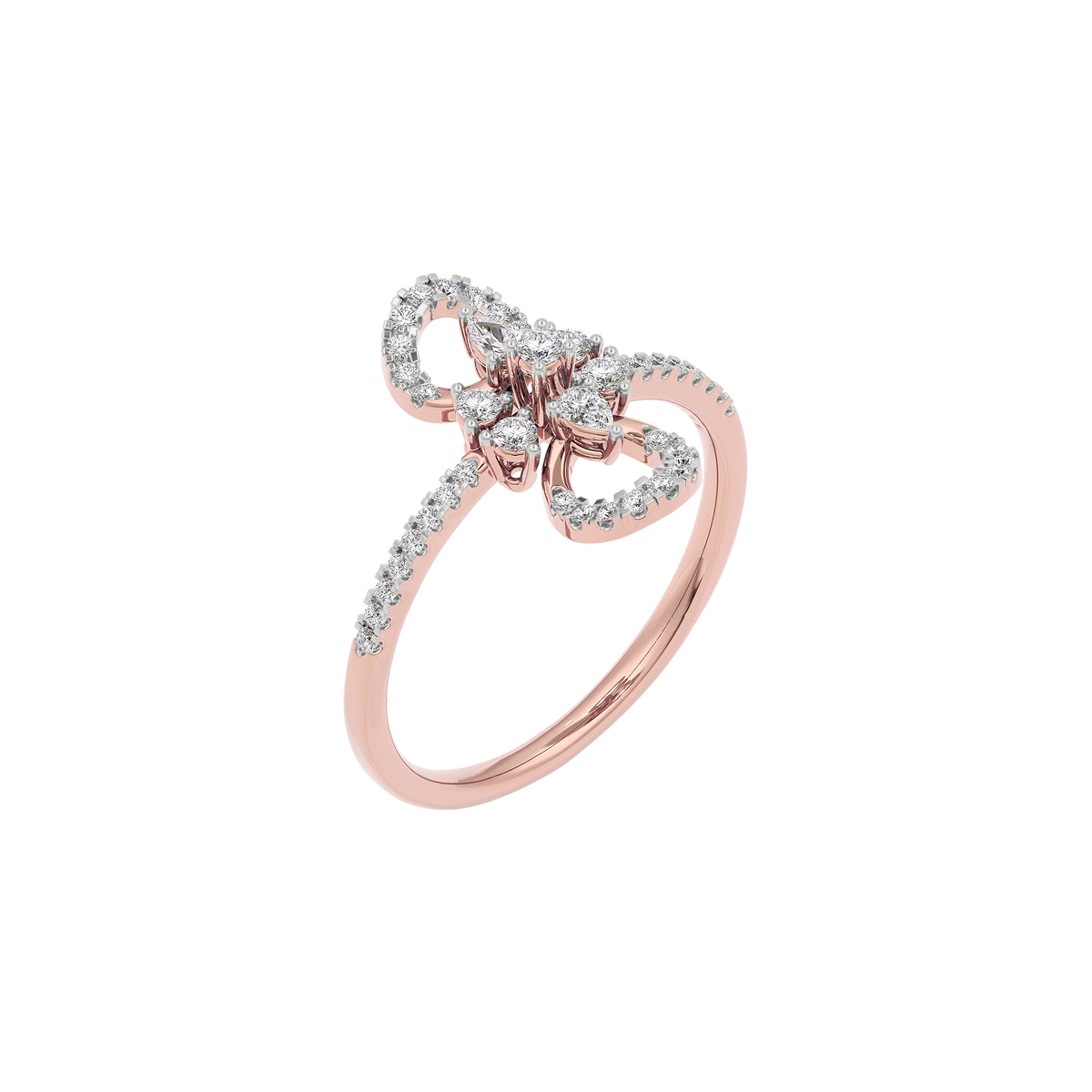 Helena Diamond Ring 18 KT / Rose Gold / 22