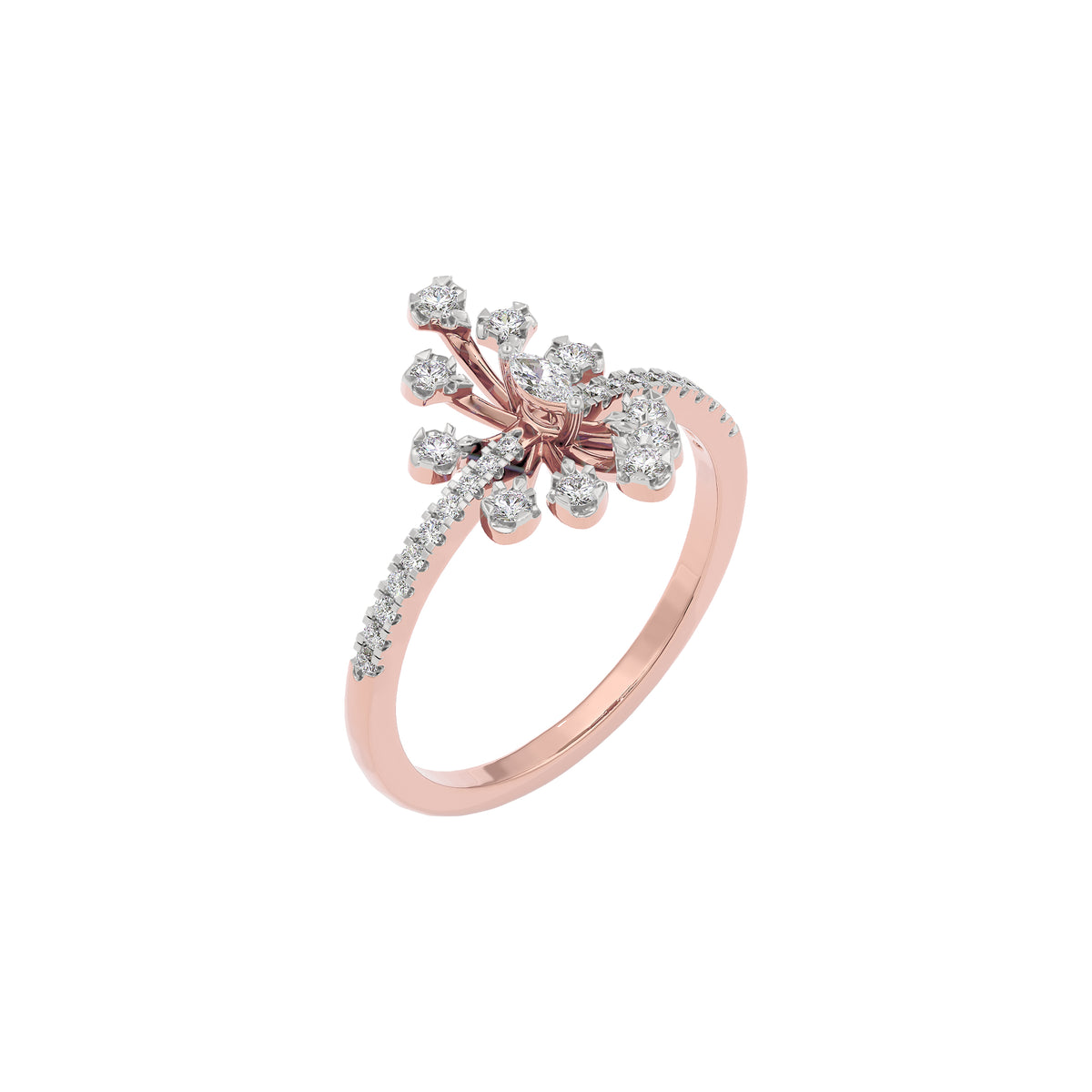 Amara Diamond Ring 18 KT / Rose Gold / 22