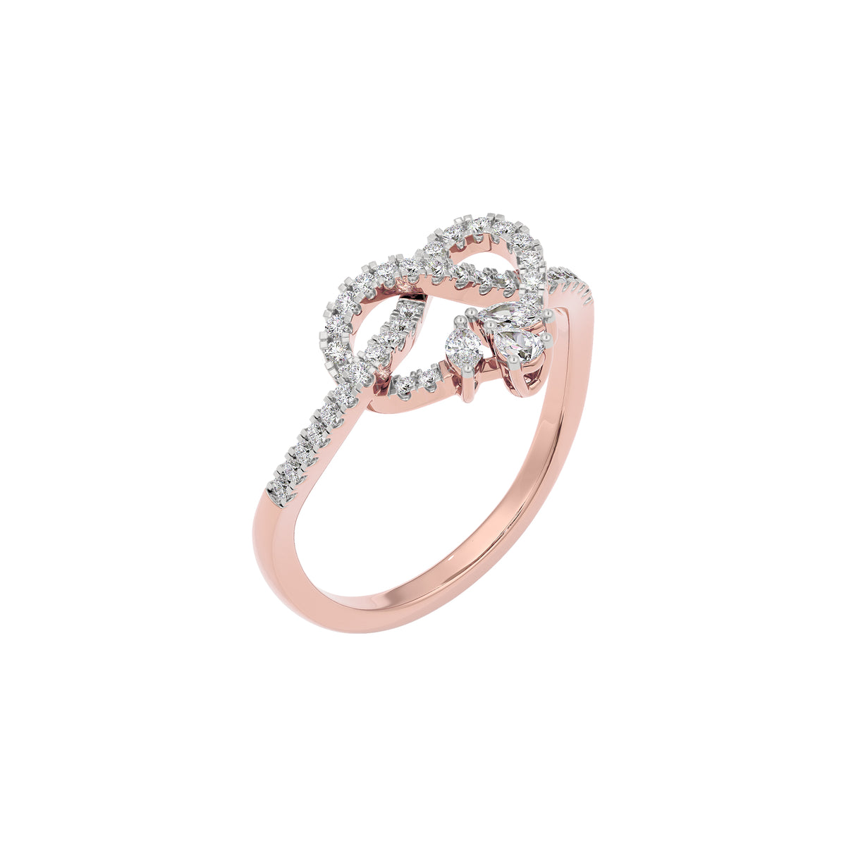 Gemma Diamond Ring 18 KT / Rose Gold / 22