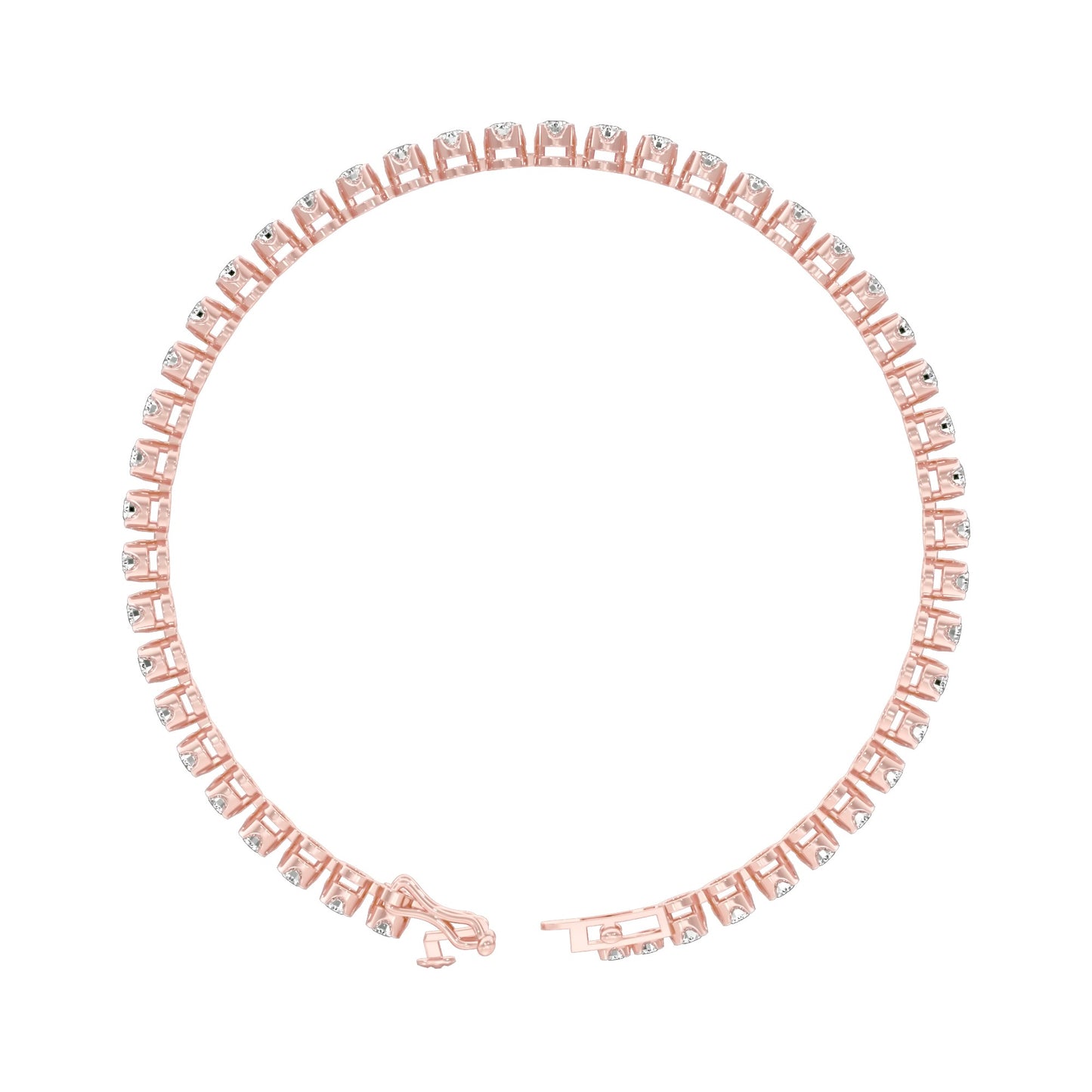 Utterly Hers Diamond Tennis Bracelet 18 KT / Rose Gold