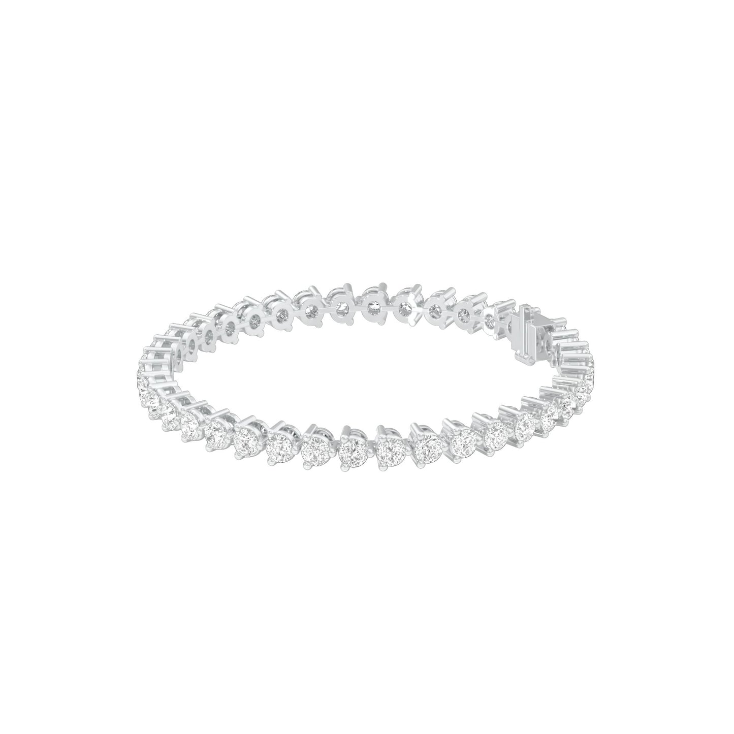 The Cut Manifesto Diamond Tennis Bracelet 18 KT / White Gold