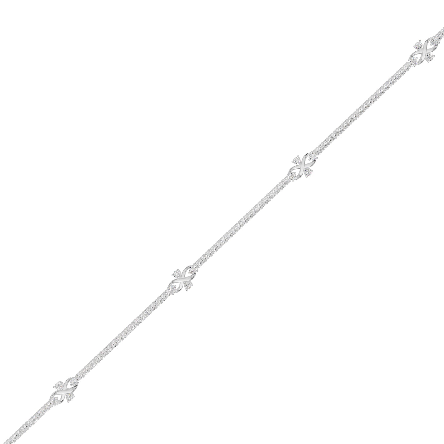DBR000477 18 KT / White Gold