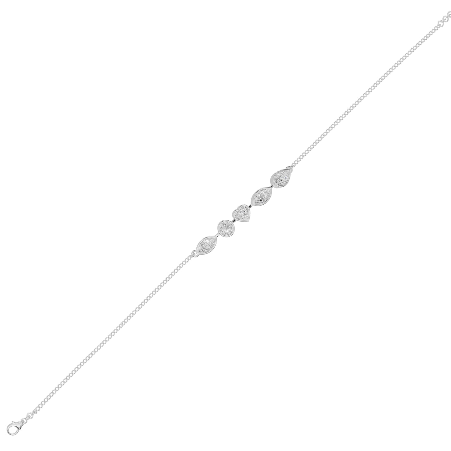 DBR000509 18 KT / White Gold