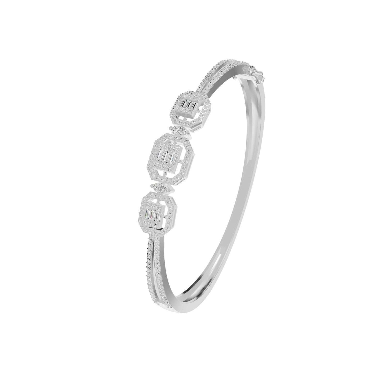 DBR000519 18 KT / White Gold