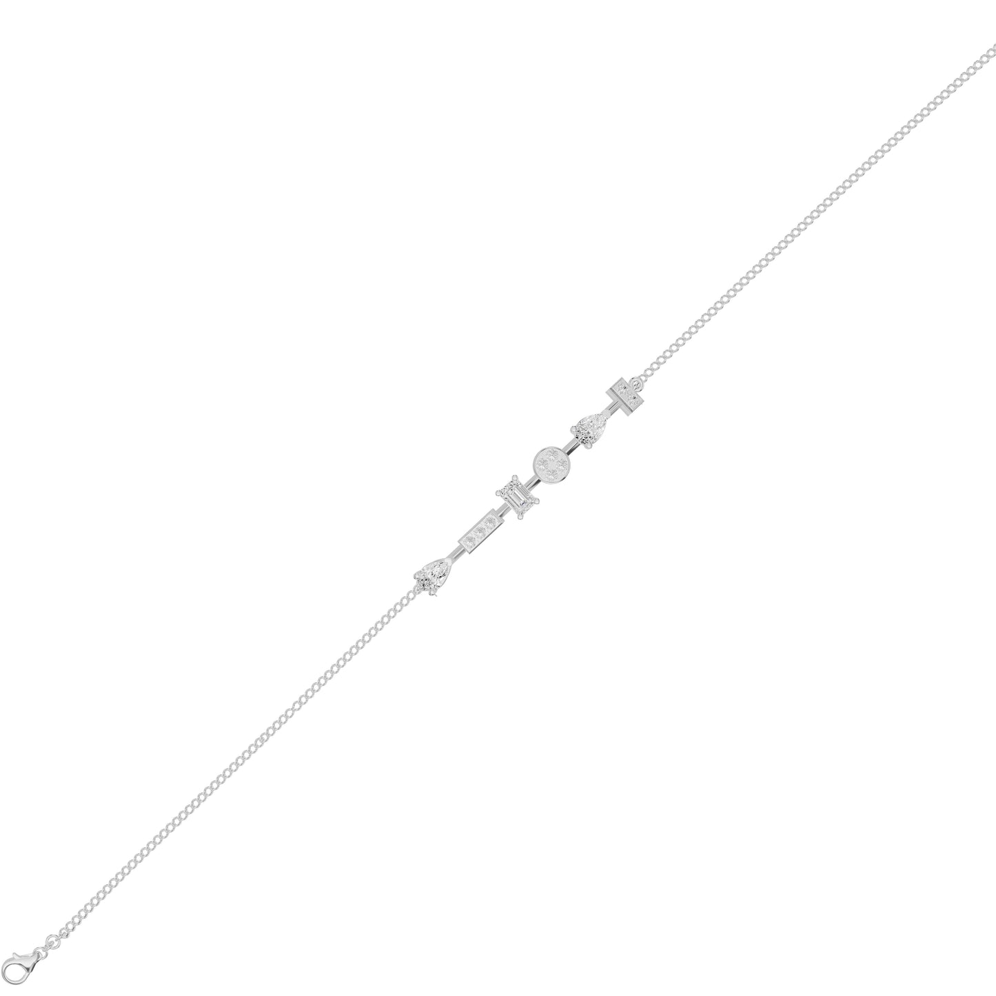 DBR000526 18 KT / White Gold