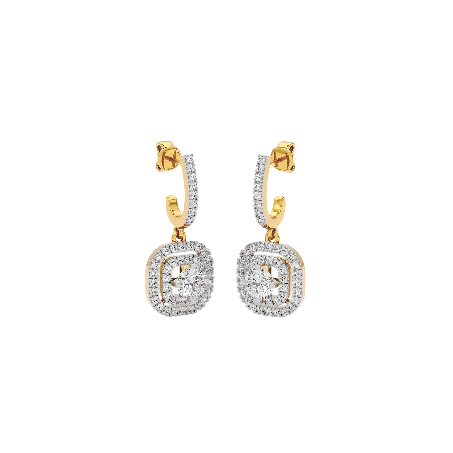 Opulent Oasis Graceful Earrings 18 KT / Yellow Gold