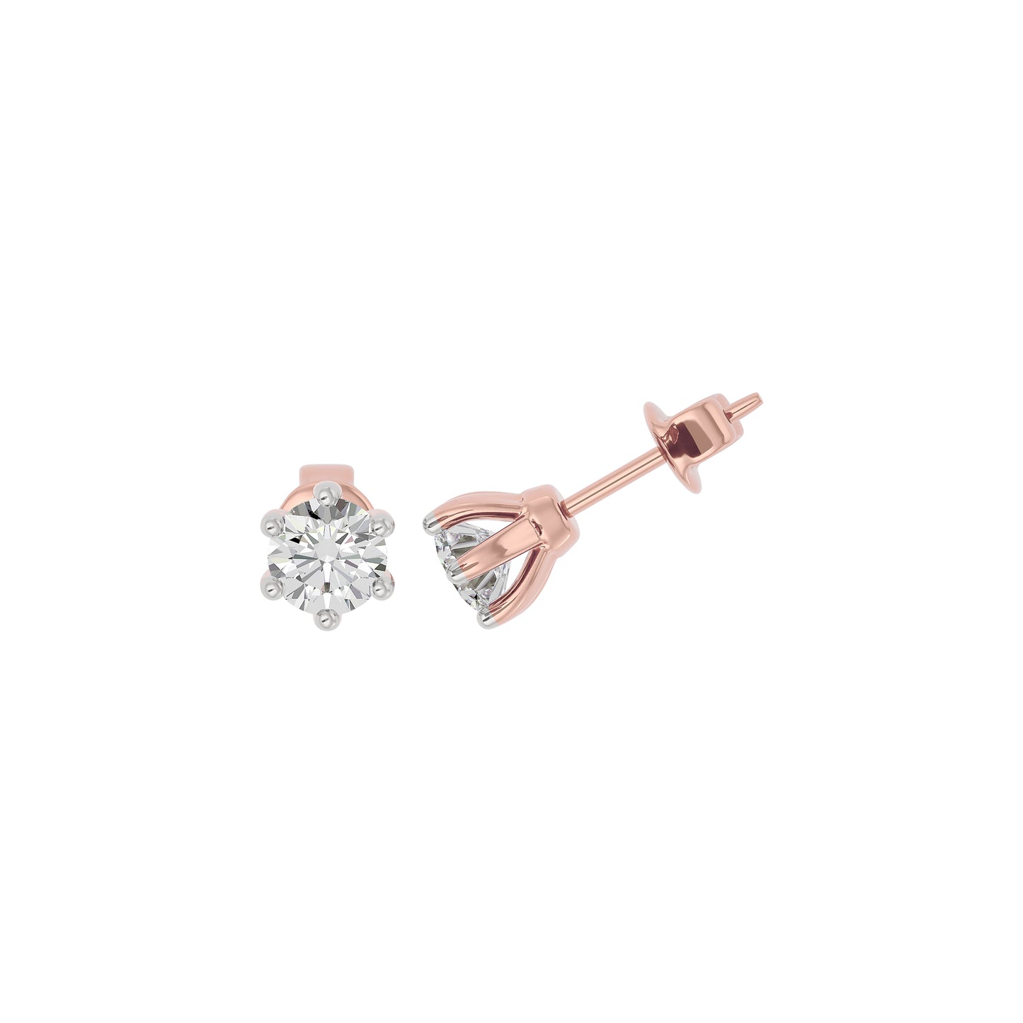 Moonlit Jewel Diamond Earring 18 KT / Rose Gold
