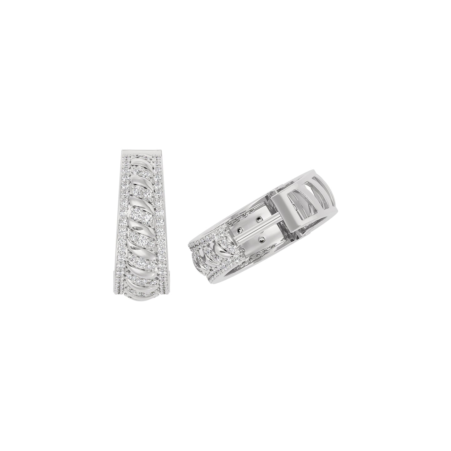 Angelic Glow Diamond Earring 18 KT / White Gold