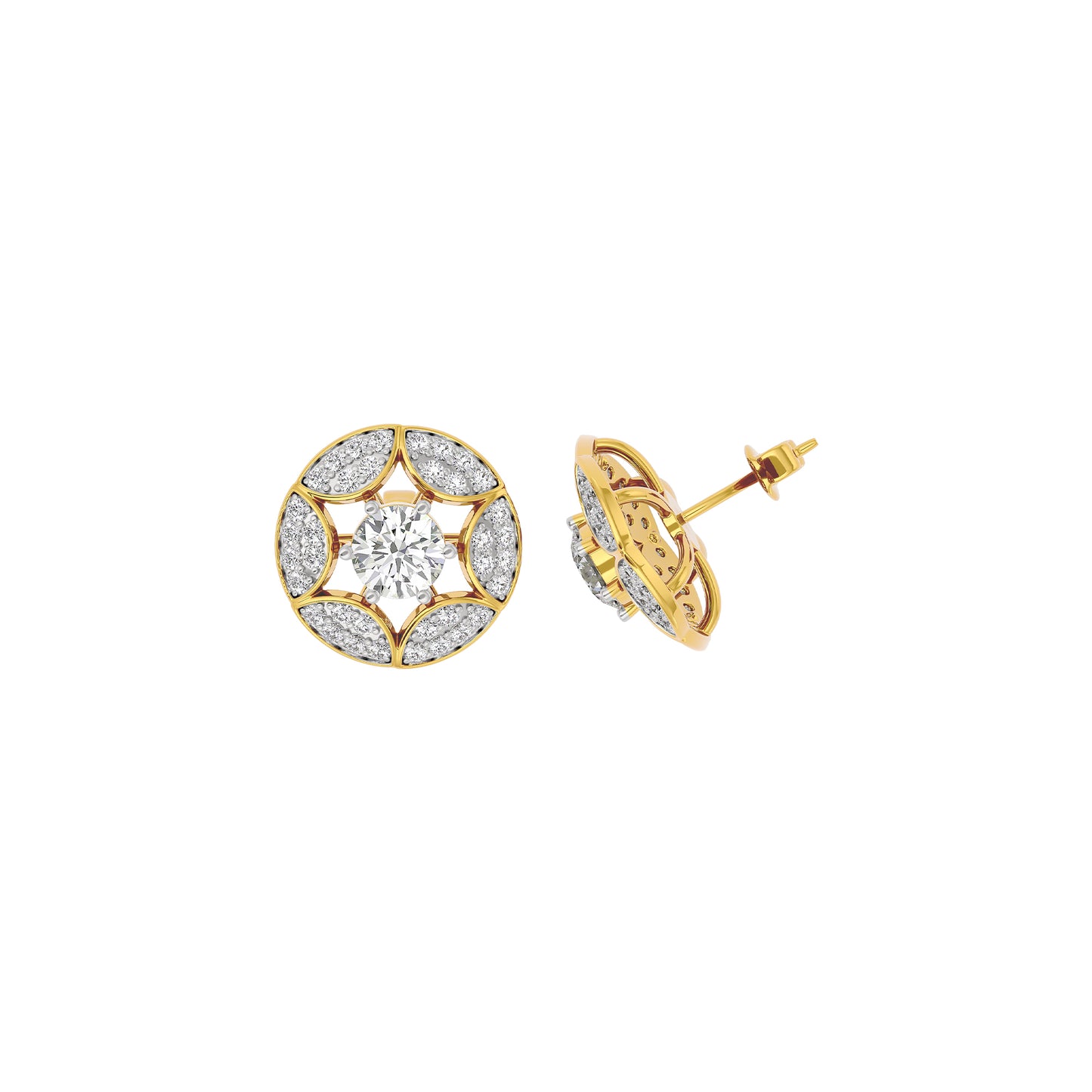 Eternal Glow Diamond Earring 18 KT / Yellow Gold
