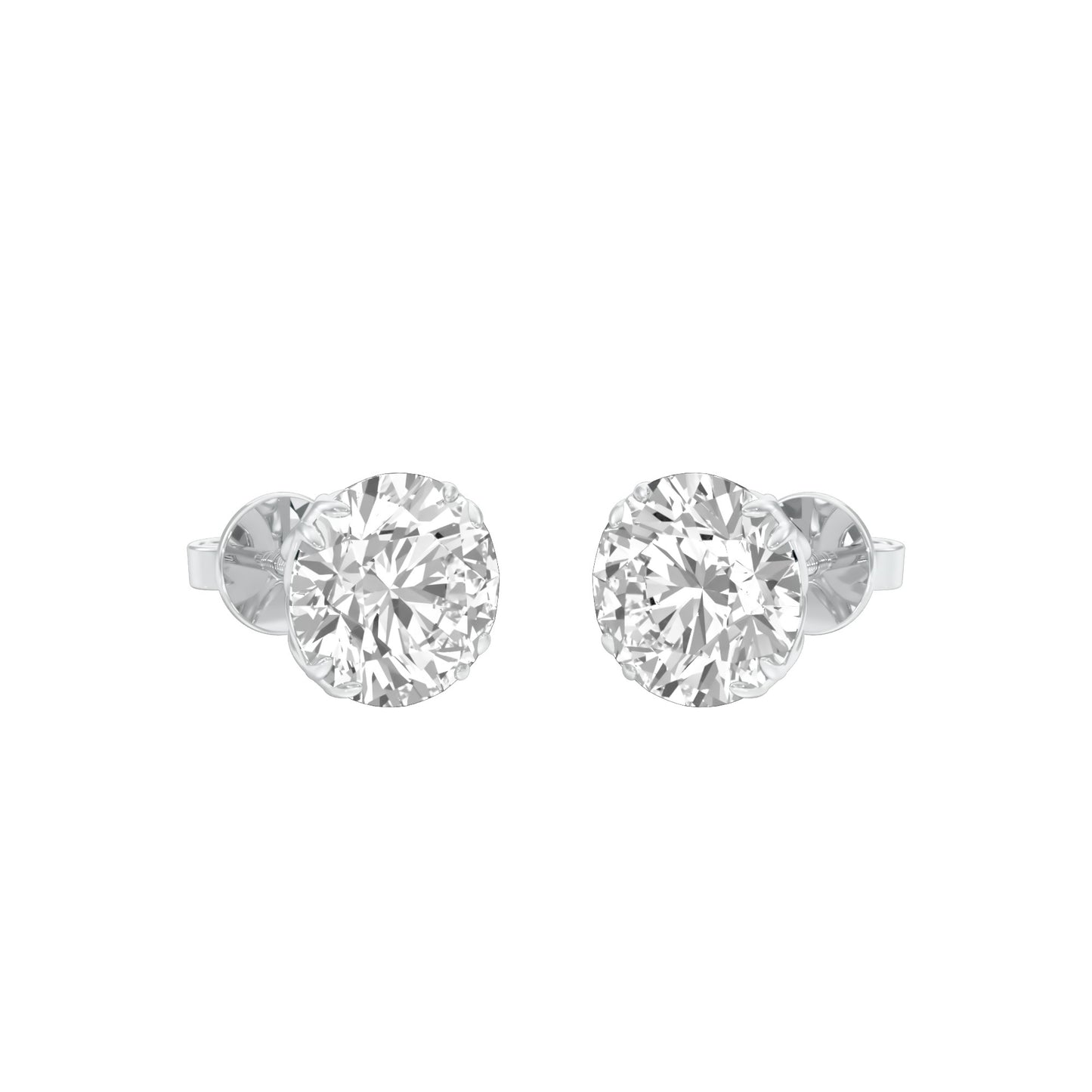 Diamond Verse Diamond Earrings 18 KT / White Gold