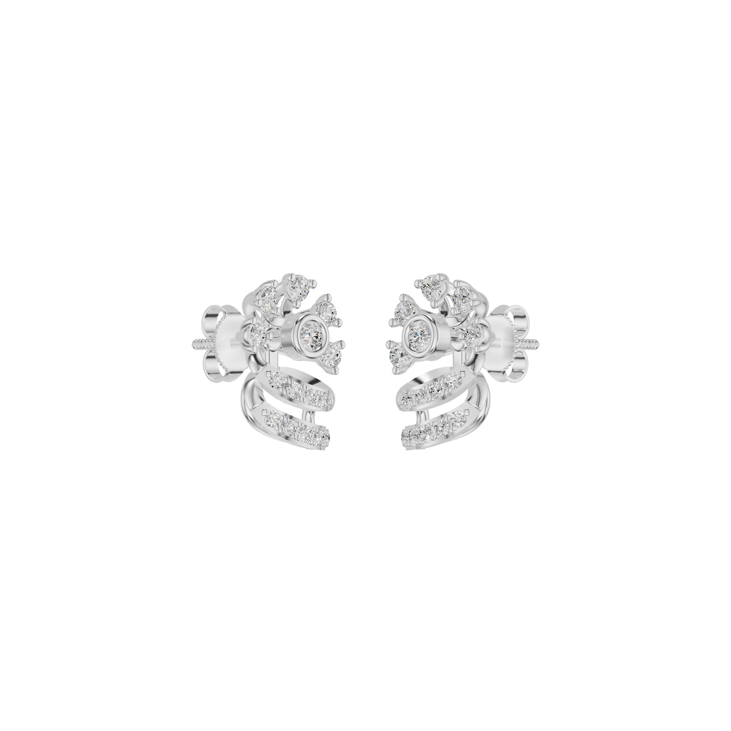 DER001207 18 KT / White Gold