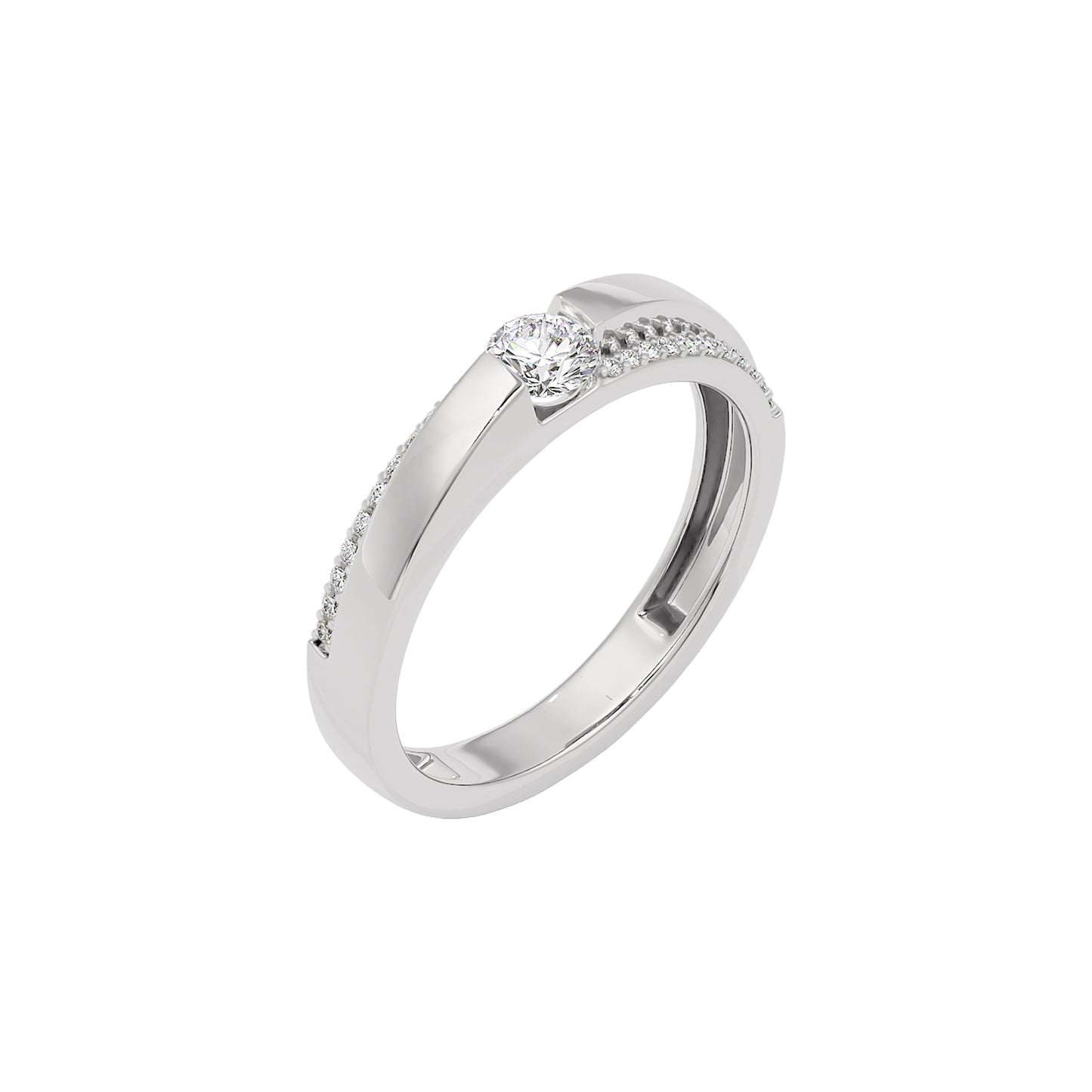 The Core Diamond Couple Band Ring for Him