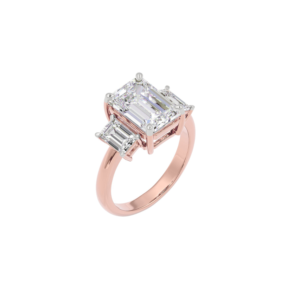Regal Radiance Diamond Ring 18 KT / Rose Gold / 22