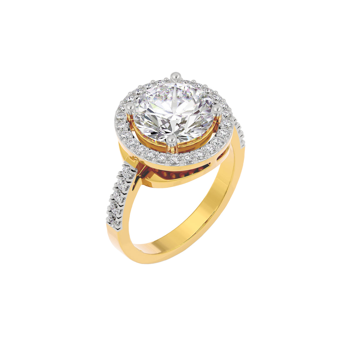Infinite Inception Diamond Ring 18 KT / Yellow Gold / 22