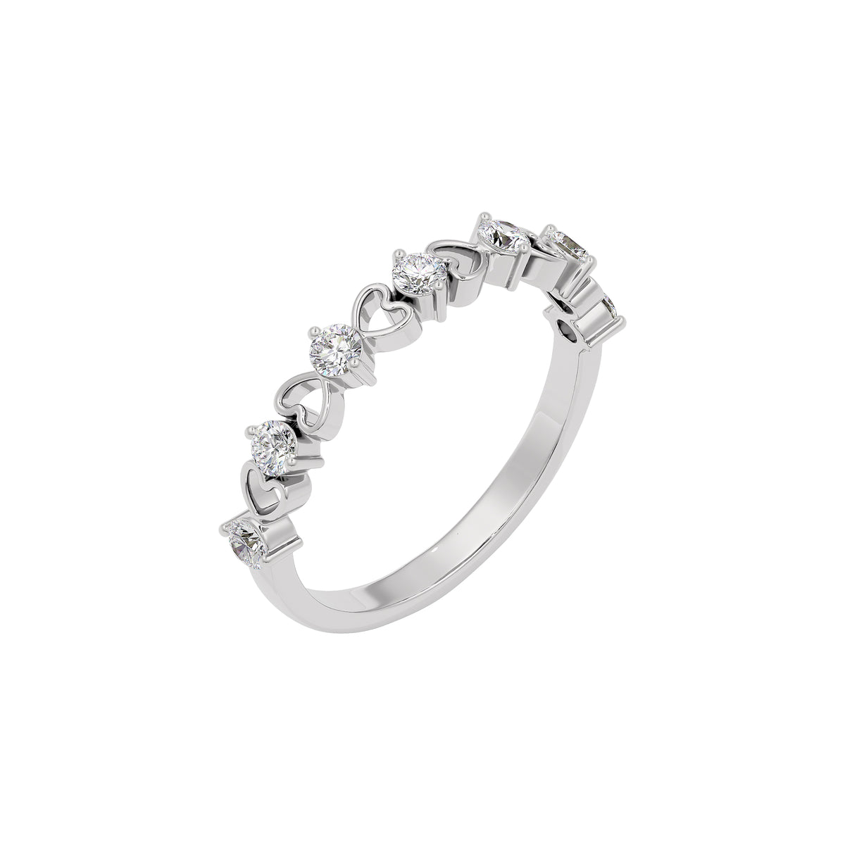 Harmony Glow Diamond Ring 18 KT / White Gold / 22