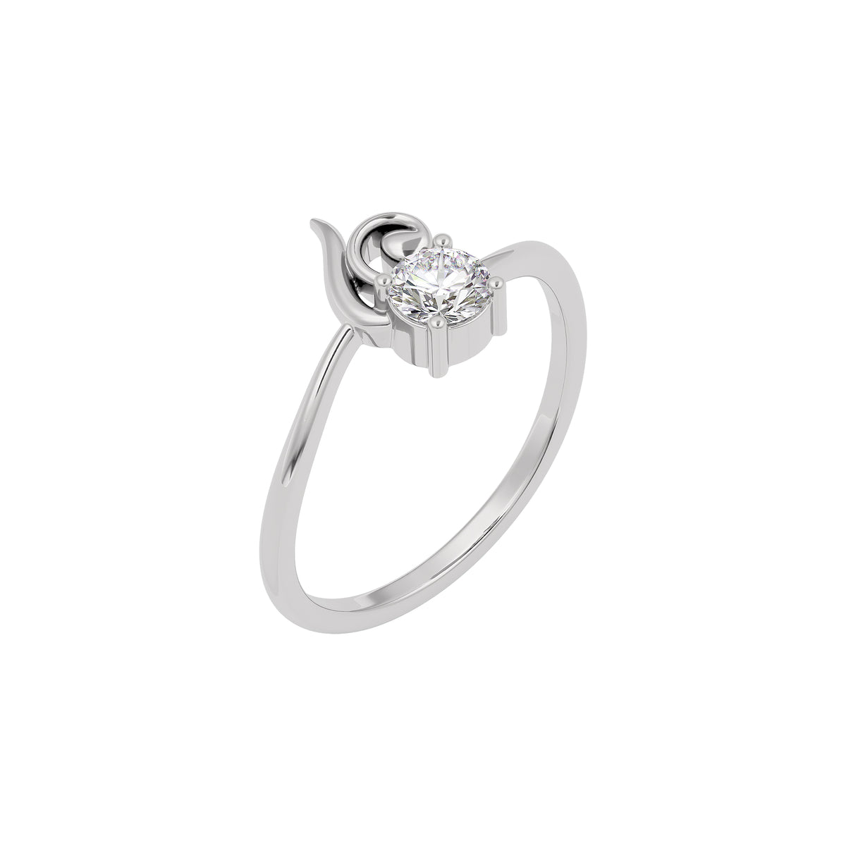 Lush Charm Diamond Ring 18 KT / White Gold / 22