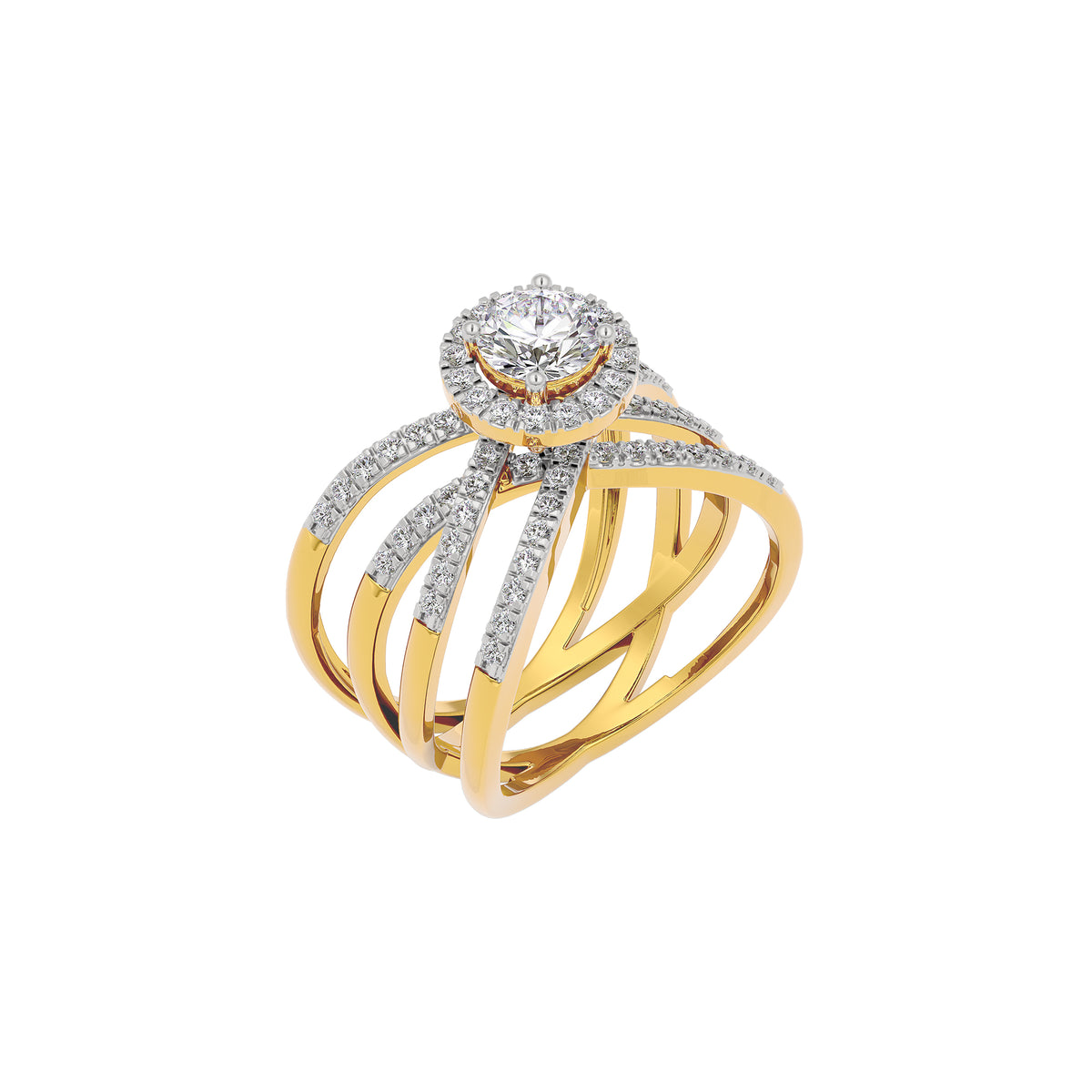 Serene Opulence Diamond Ring