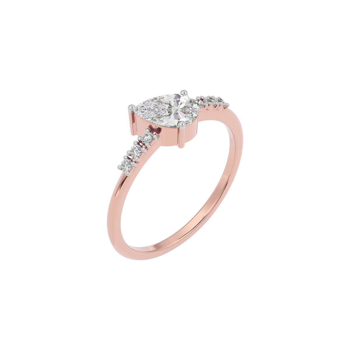 Golden Desire Diamond Ring