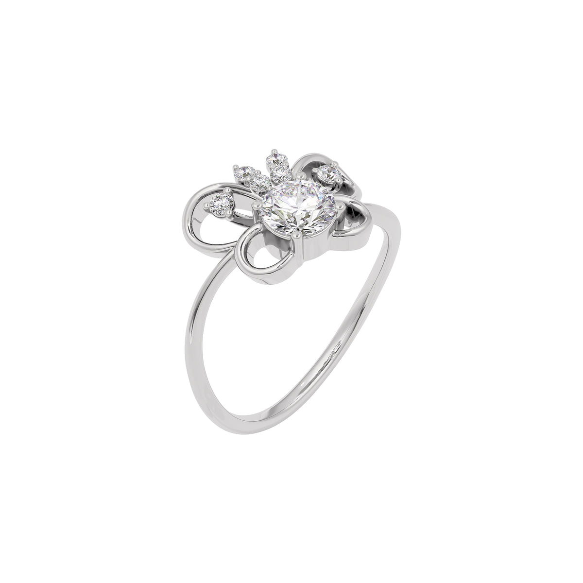 Vivid Spark Diamond Ring