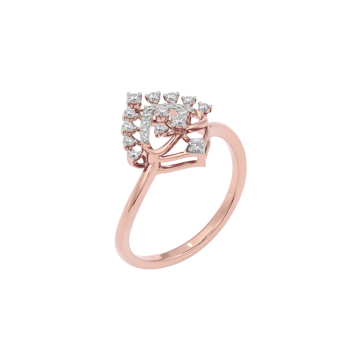 Crystal Enchant Diamond Ring