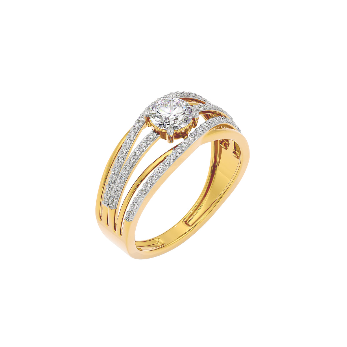 Moonlight Spark Diamond Ring
