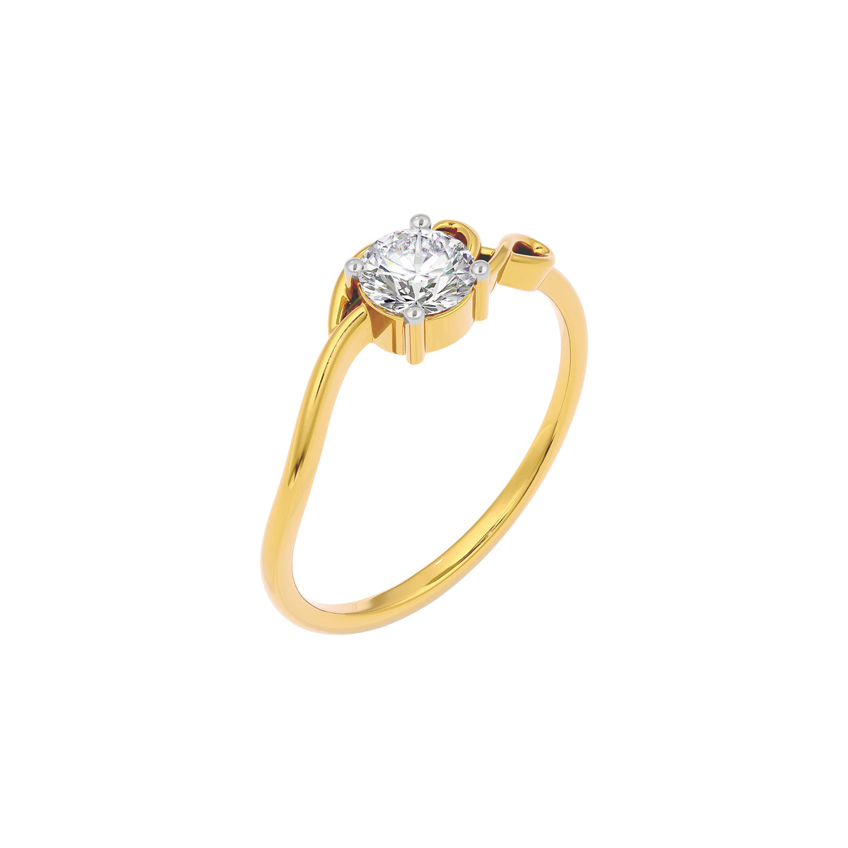 Infinite Charm Diamond Ring 18 KT / Yellow Gold / 22