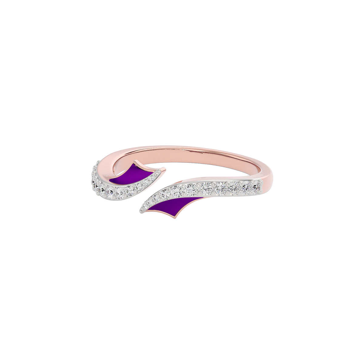 You're Magical Fashion Diamond Ring 18 KT / Rose Gold / 22