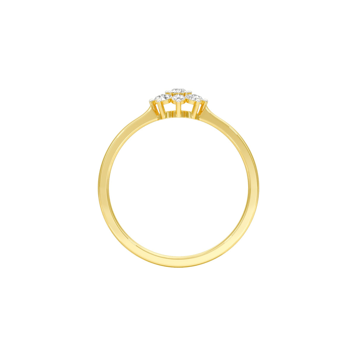 DLR001424 18 KT / Yellow Gold / 22