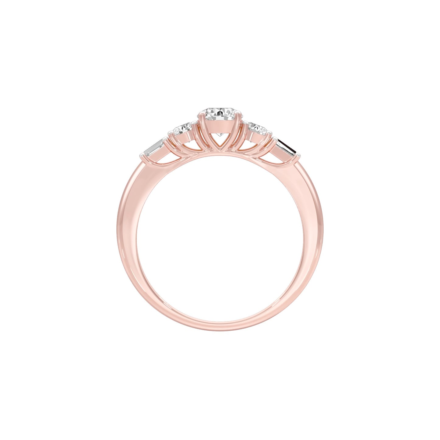 From Notes to Vows Diamond Engagement Ring 18 KT / Rose Gold / 22