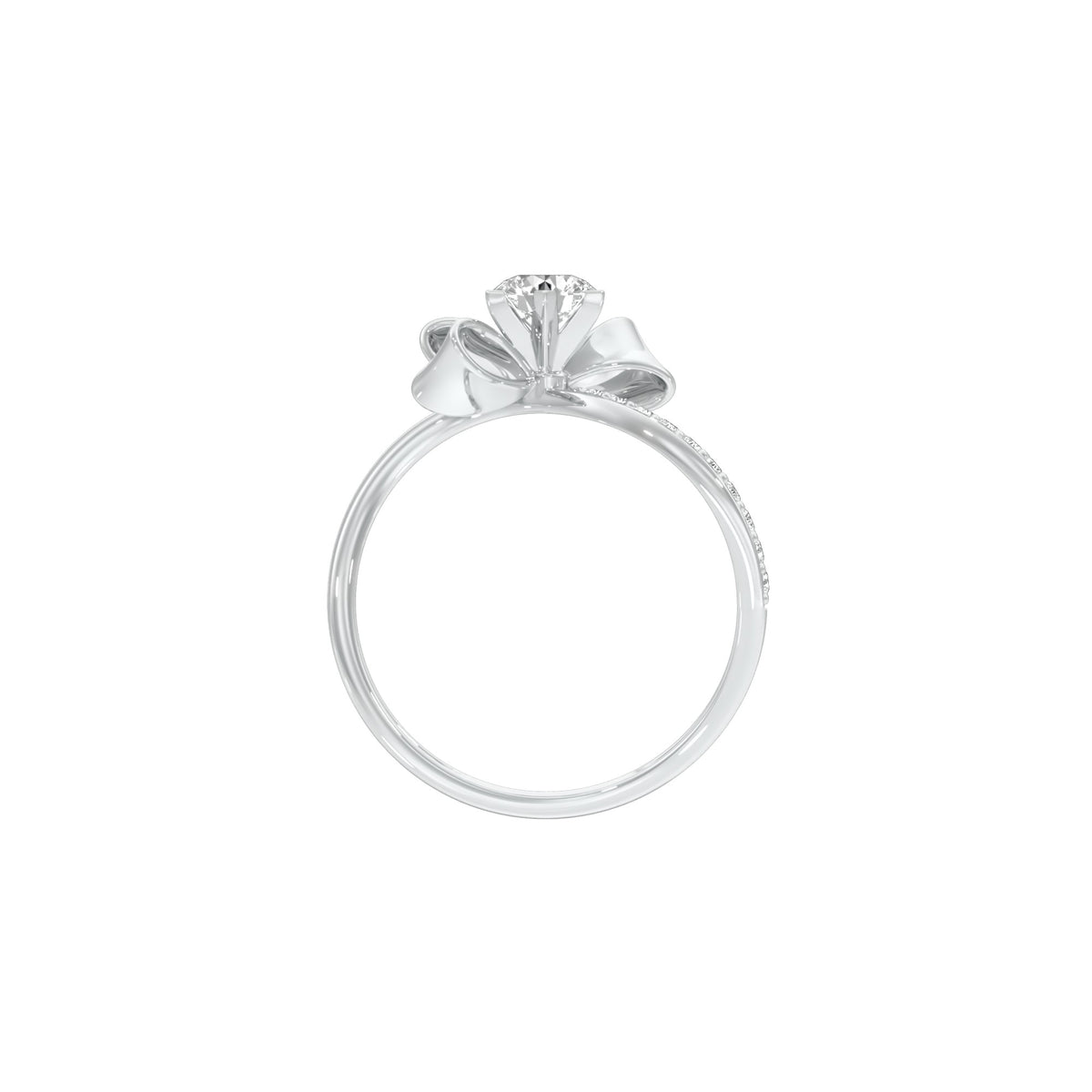 DLR001434 18 KT / White Gold / 22