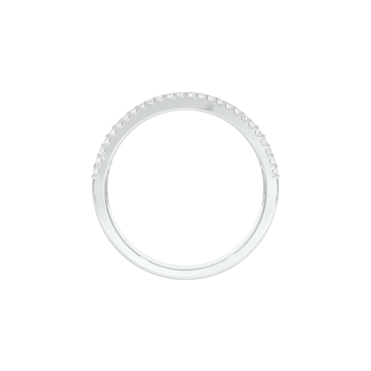 Gleam Drop Diamond Band Ring