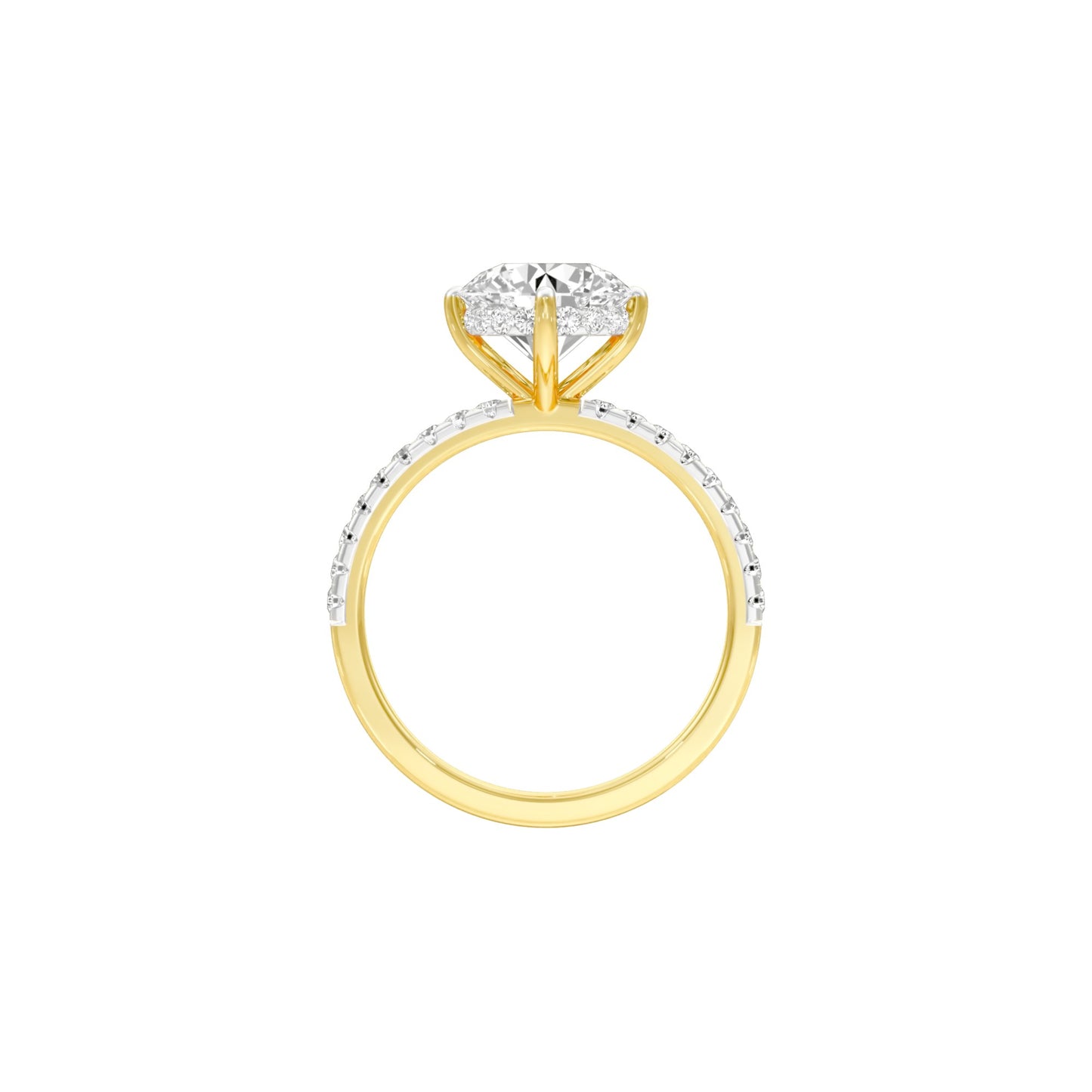 DLR001460 18 KT / Yellow Gold / 22