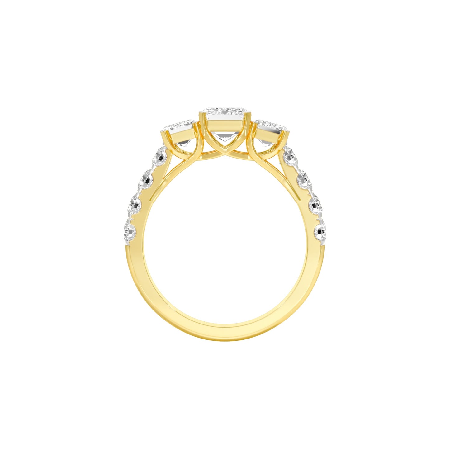 DLR001462 18 KT / Yellow Gold / 22