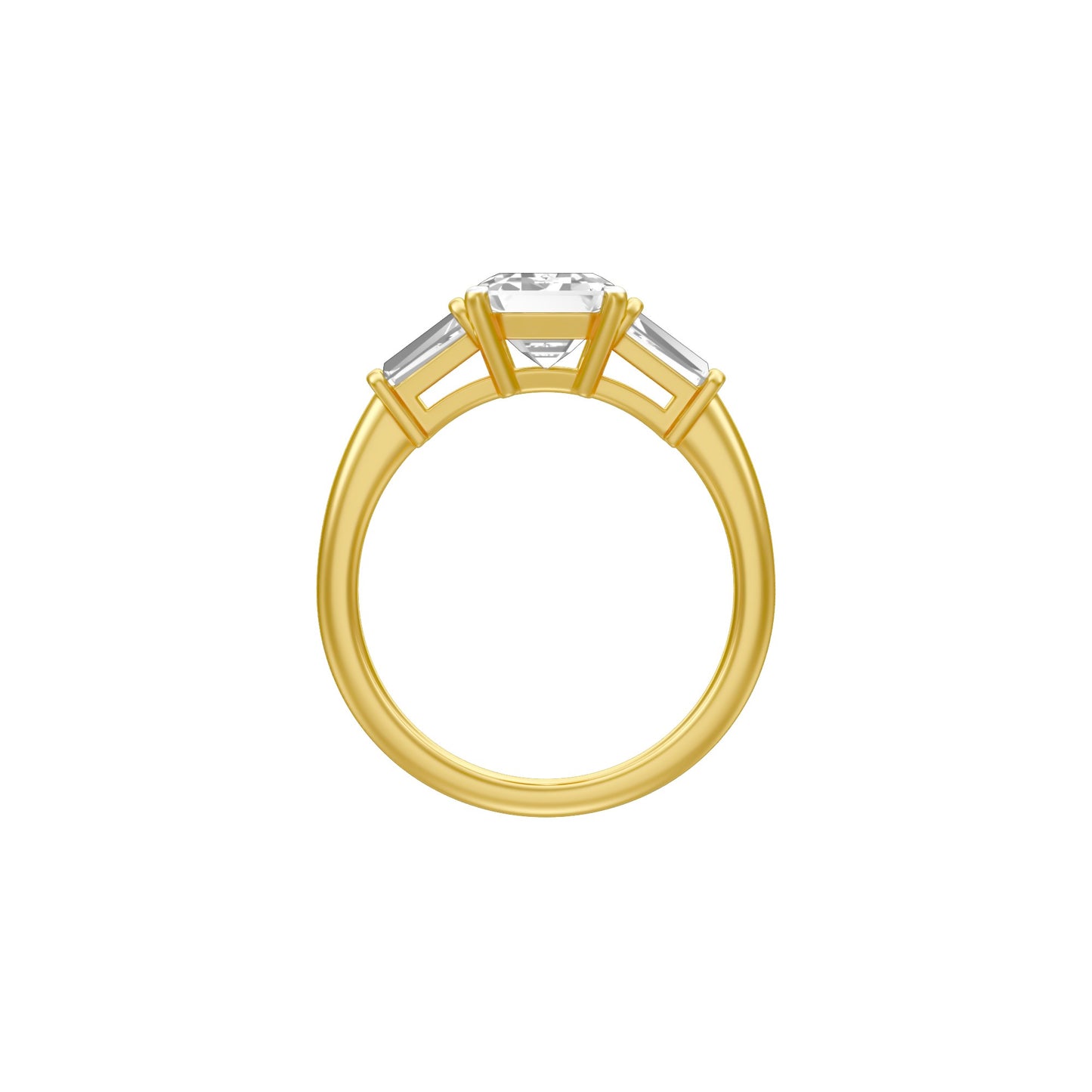 Love Awakened Diamond Engagement Ring 18 KT / Yellow Gold / 18