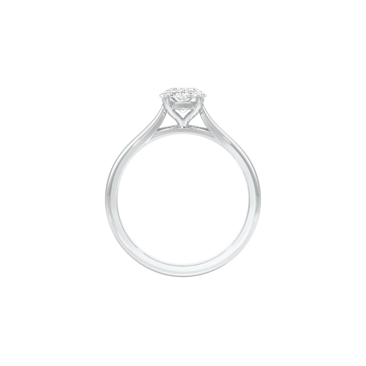 DLR001476 18 KT / White Gold / 22