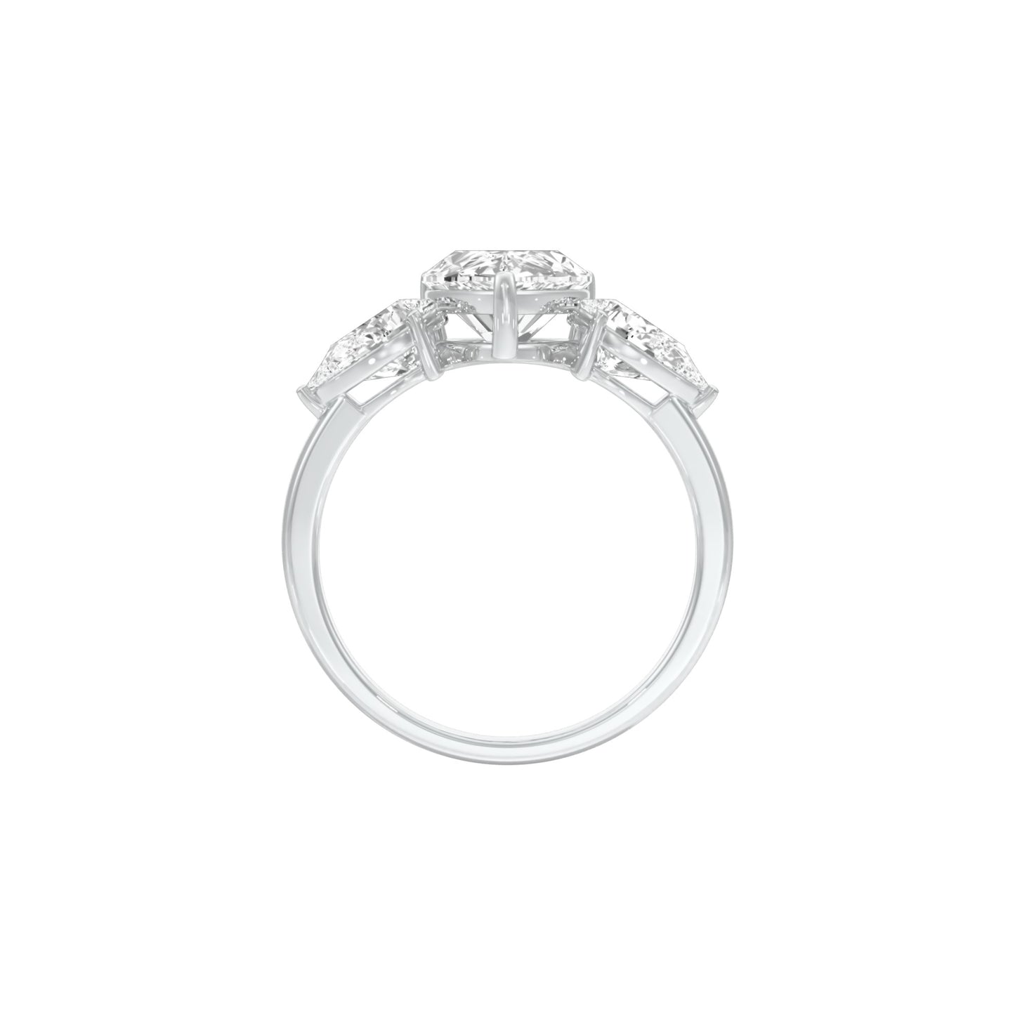 DLR001477 18 KT / White Gold / 22
