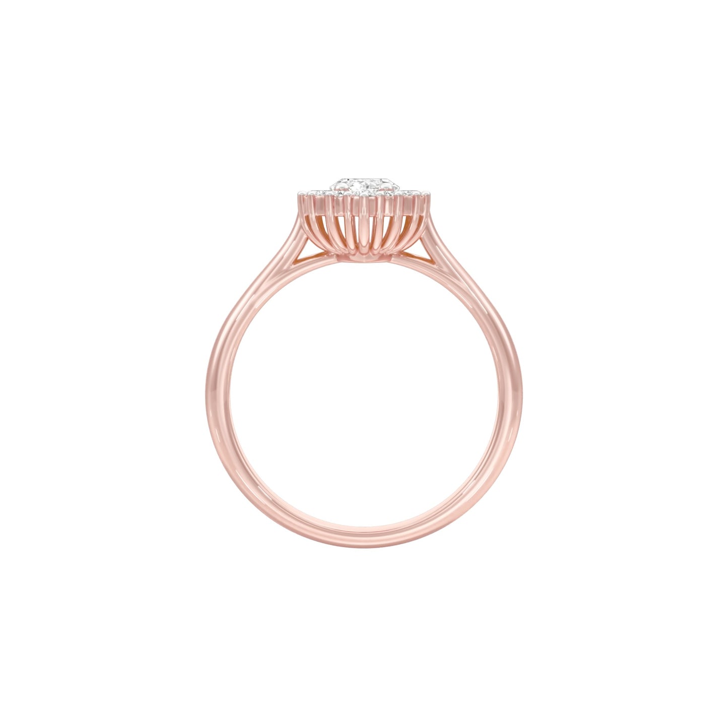 DLR001478 18 KT / Rose Gold / 22