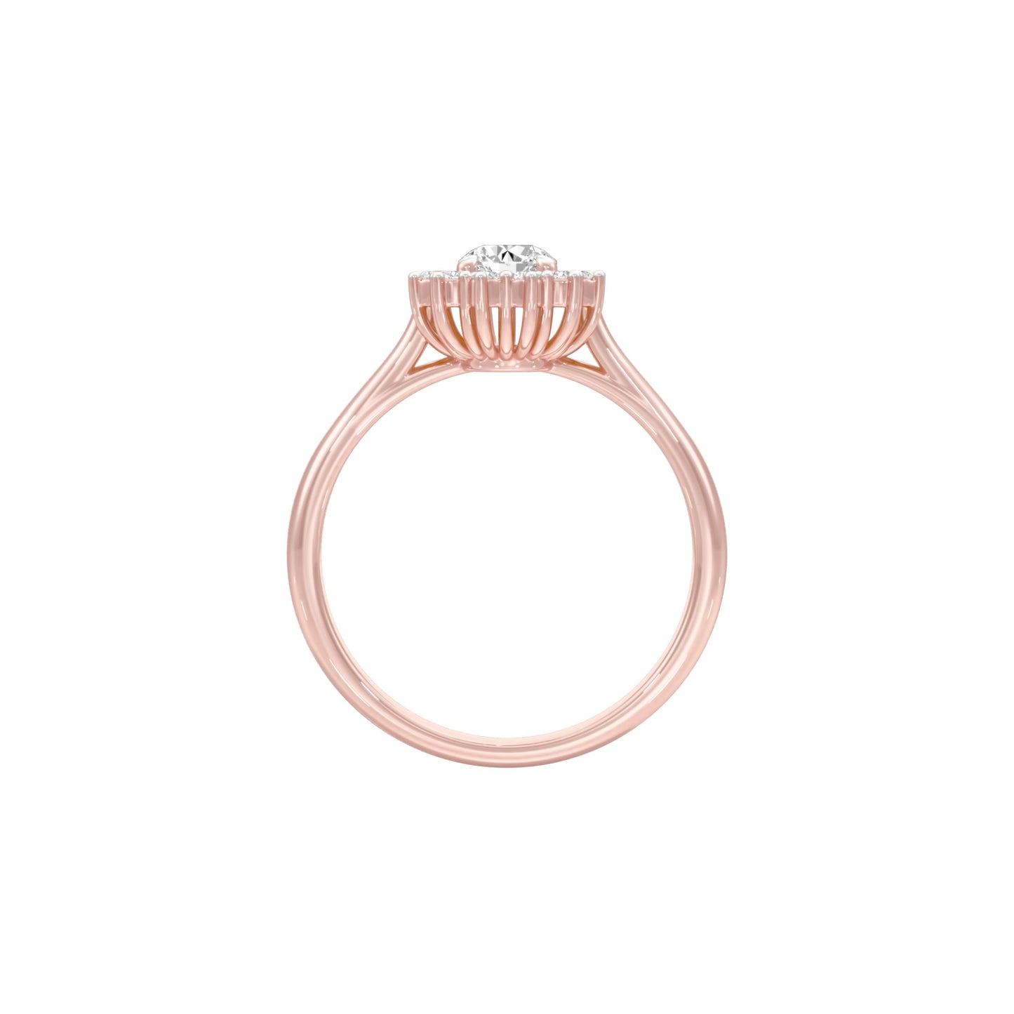 DLR001479 18 KT / Rose Gold / 22