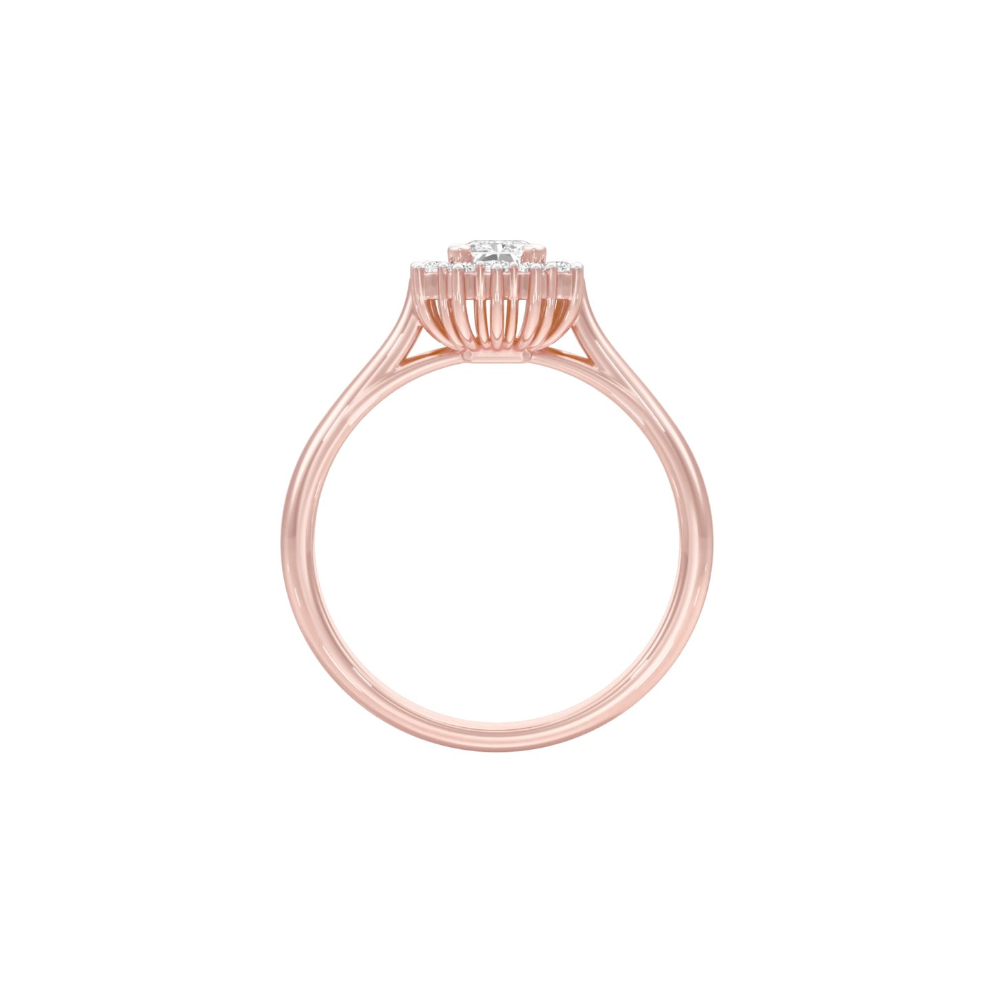 DLR001483 18 KT / Rose Gold / 22