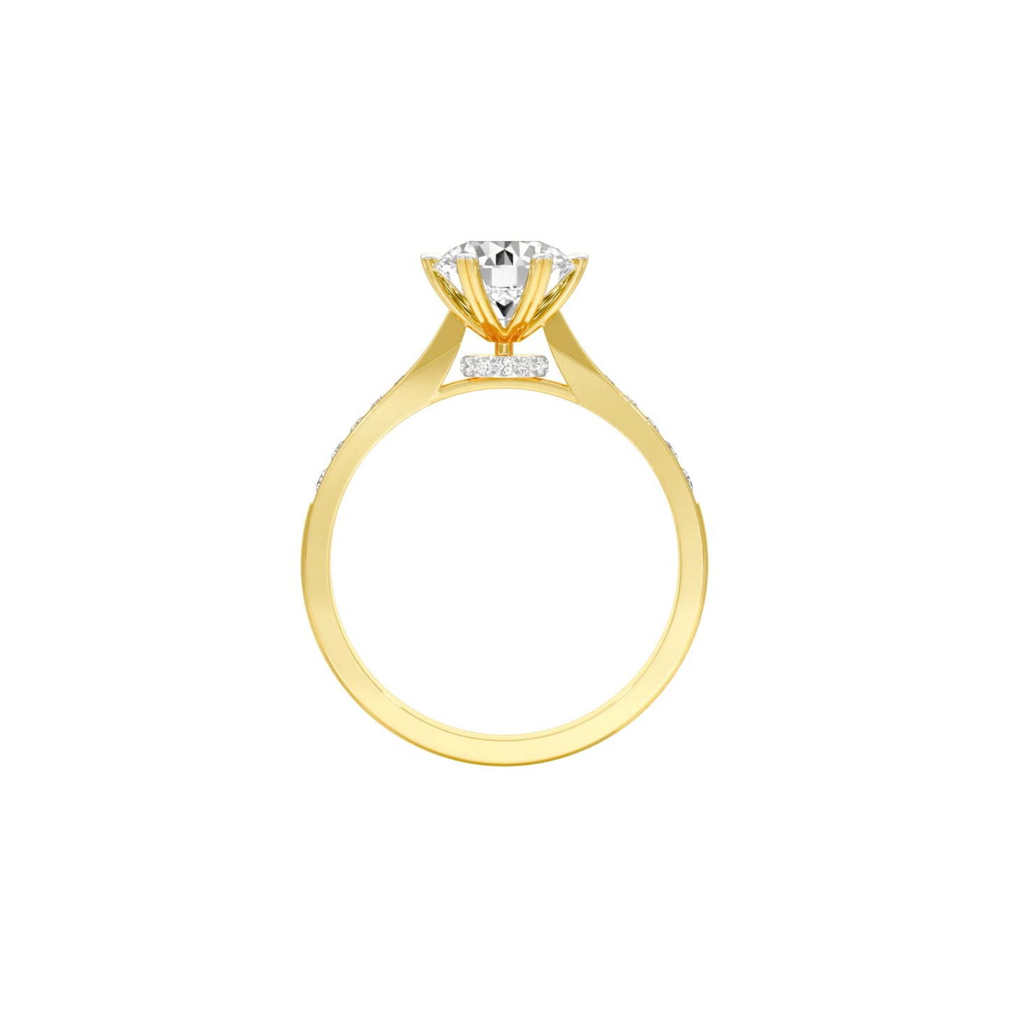 DLR001487 18 KT / Yellow Gold / 22