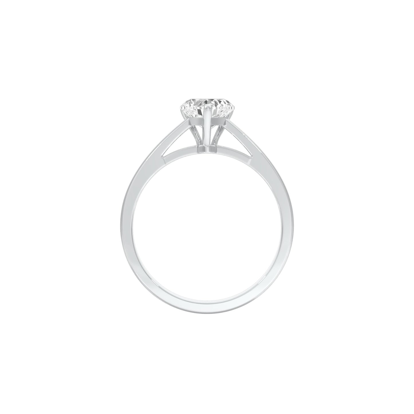 DLR001491 18 KT / White Gold / 22