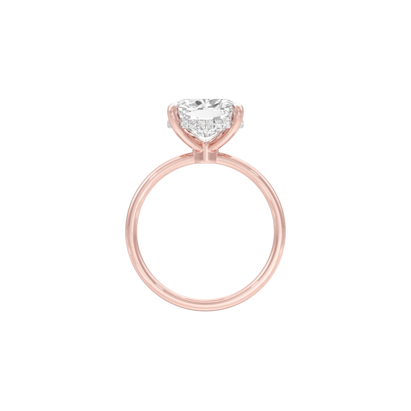 DLR001493 18 KT / Rose Gold / 22