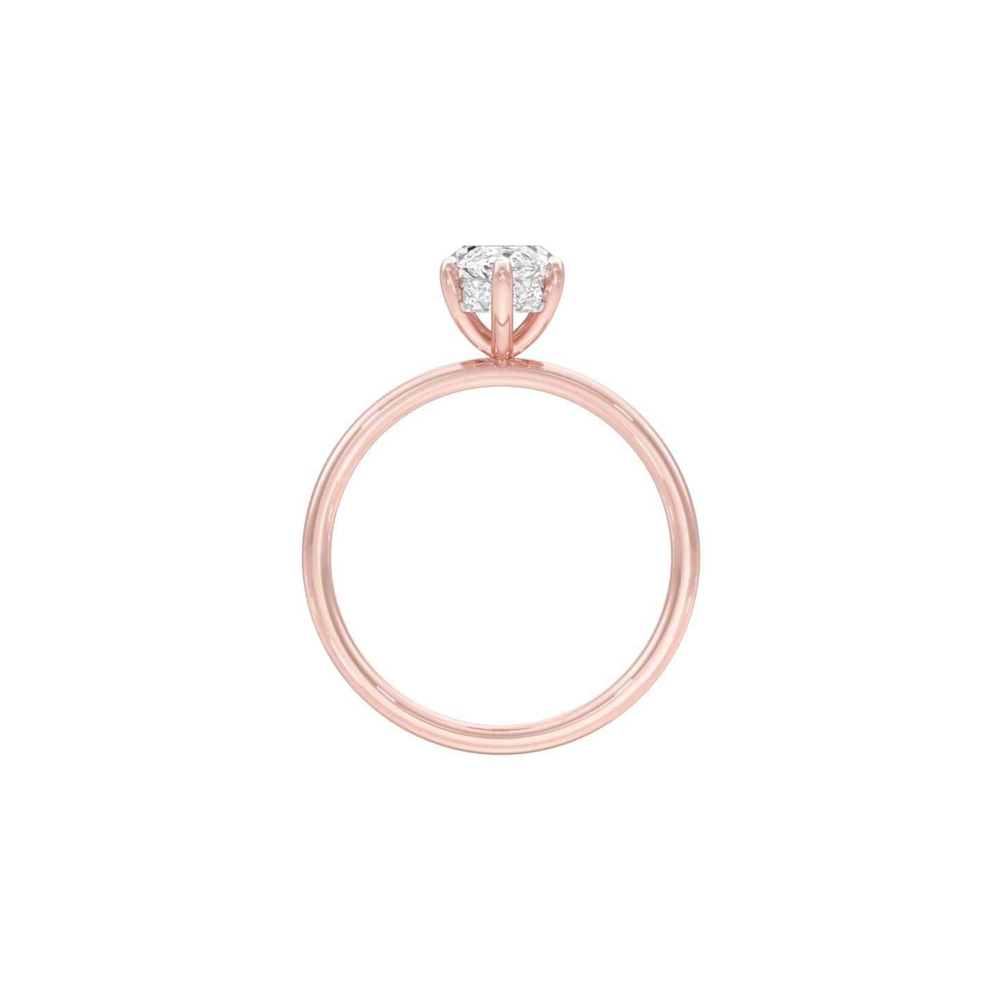 DLR001494 18 KT / Rose Gold / 22