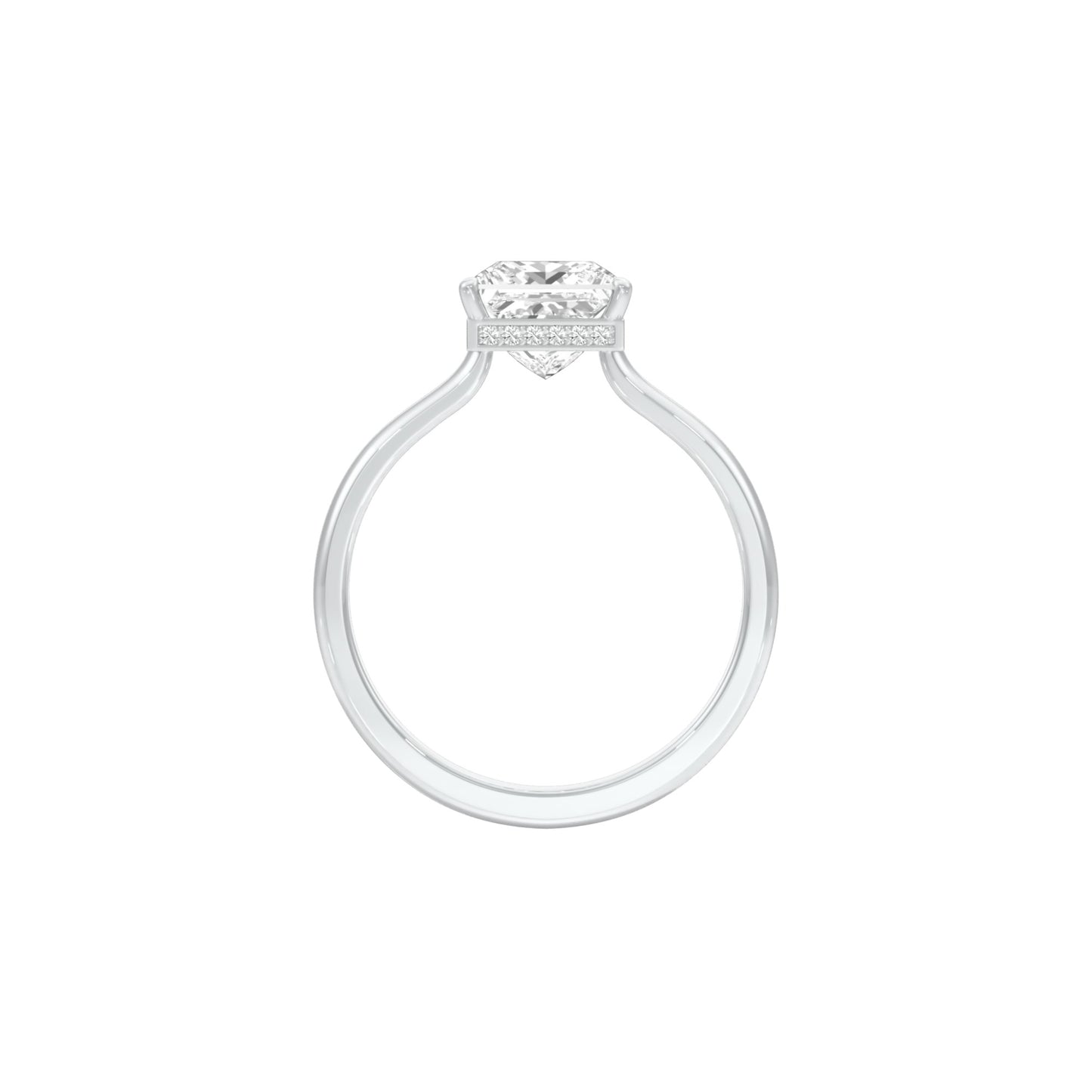 DLR001496 18 KT / White Gold / 22