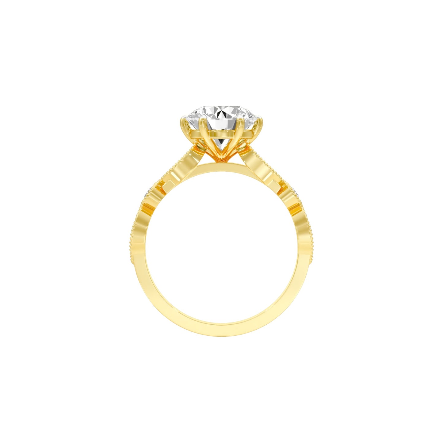 One Soft Yes Diamond Engagement Ring