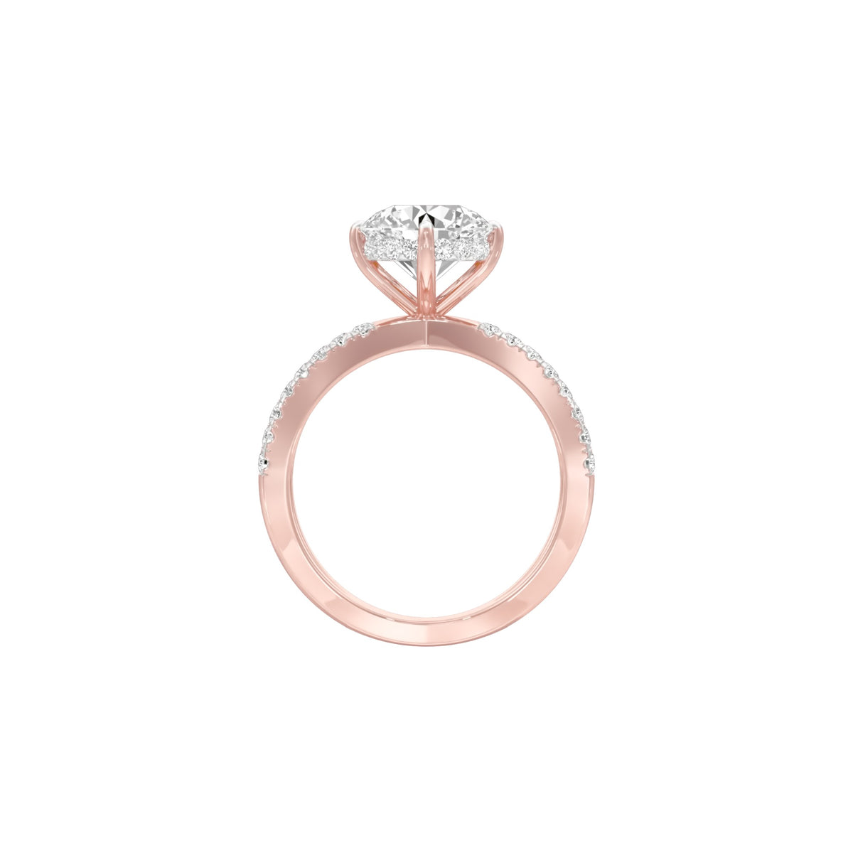 DLR001510 18 KT / Rose Gold / 22