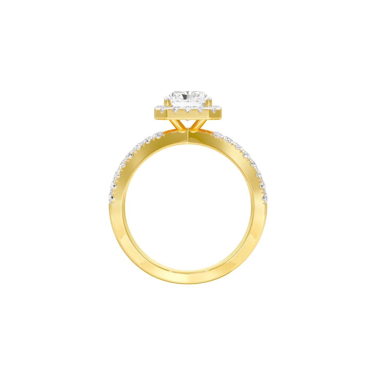 DLR001516 18 KT / Yellow Gold / 22