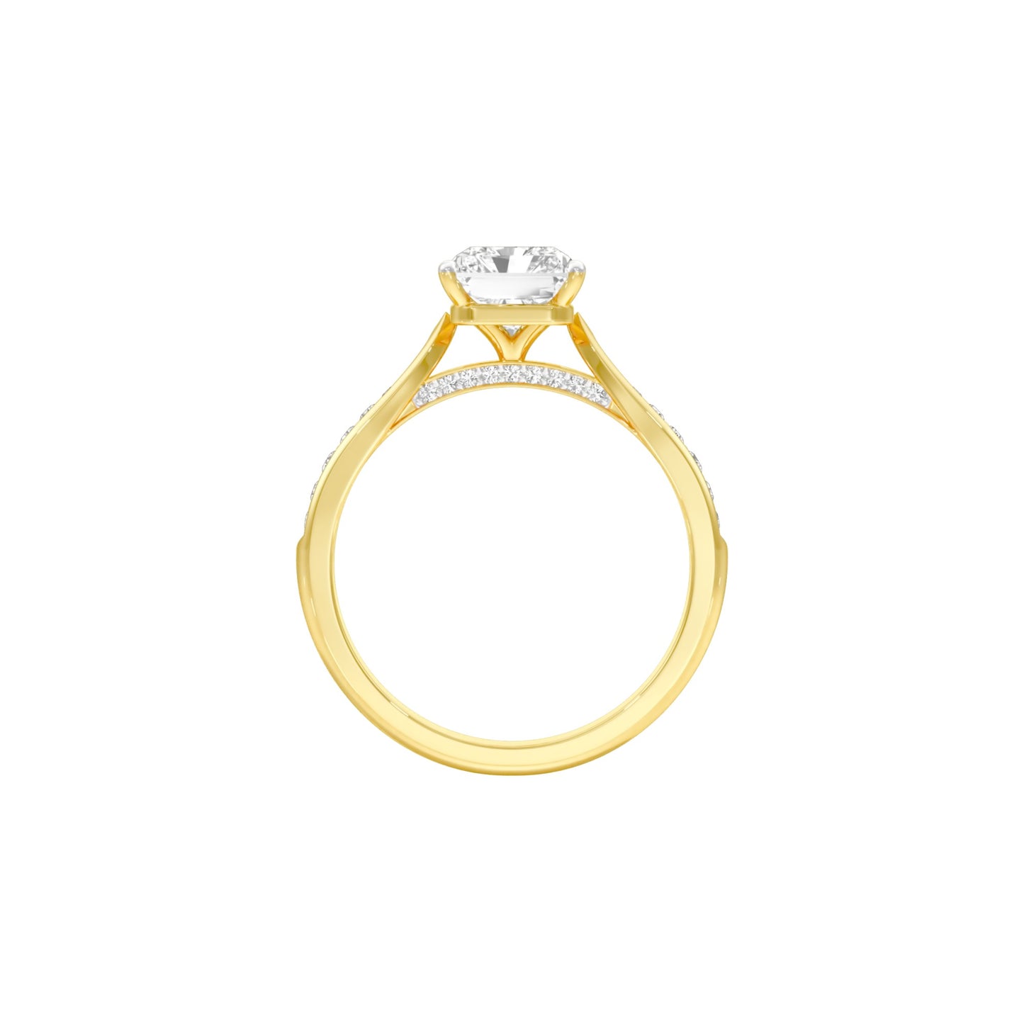DLR001525 18 KT / Yellow Gold / 22